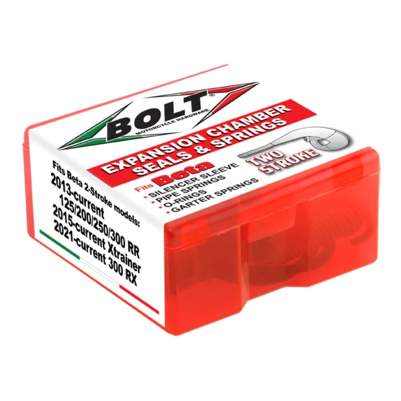 BOLT 2-STK PIPE ORING/SLEEVE/SPRNGS – BETA