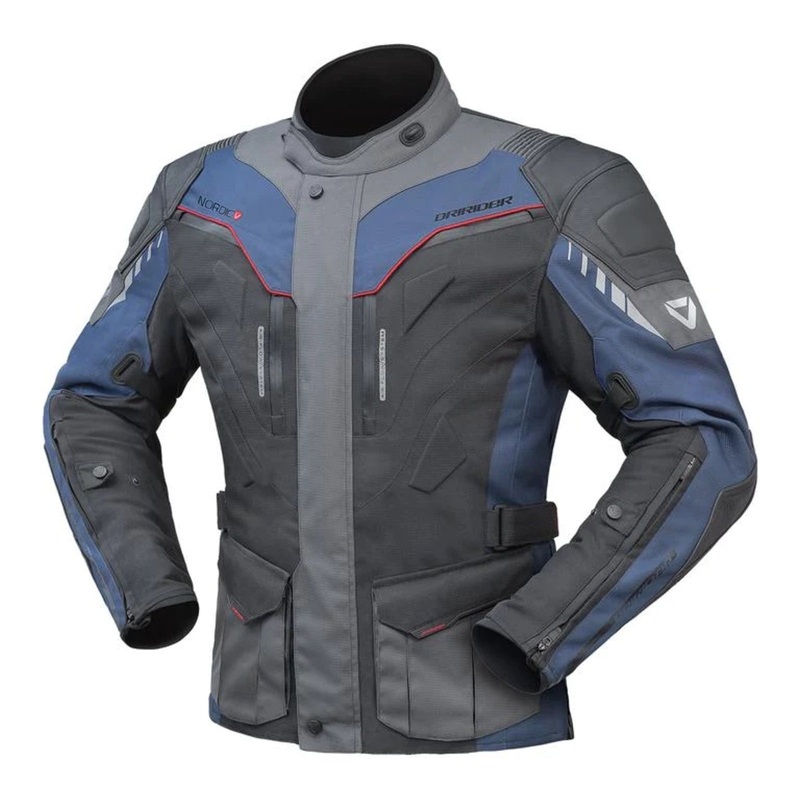 Dririder Nordic V Sports Touring Jacket – Navy / Grey