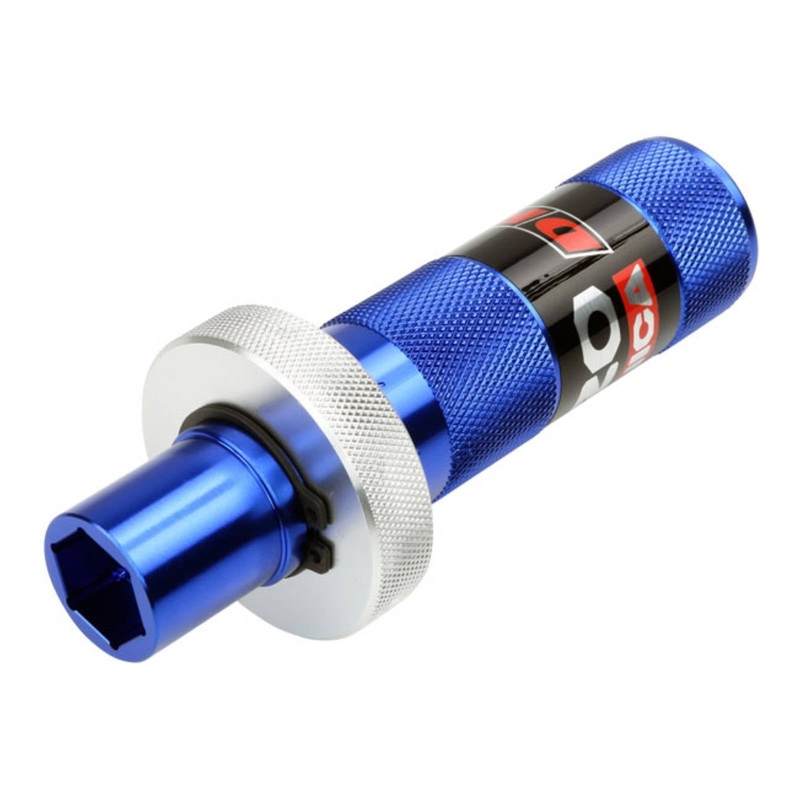 ENZO-DRC TOOL BASE SHOCKHICOMP ADJUSTER 17″KYB/WP BLUE