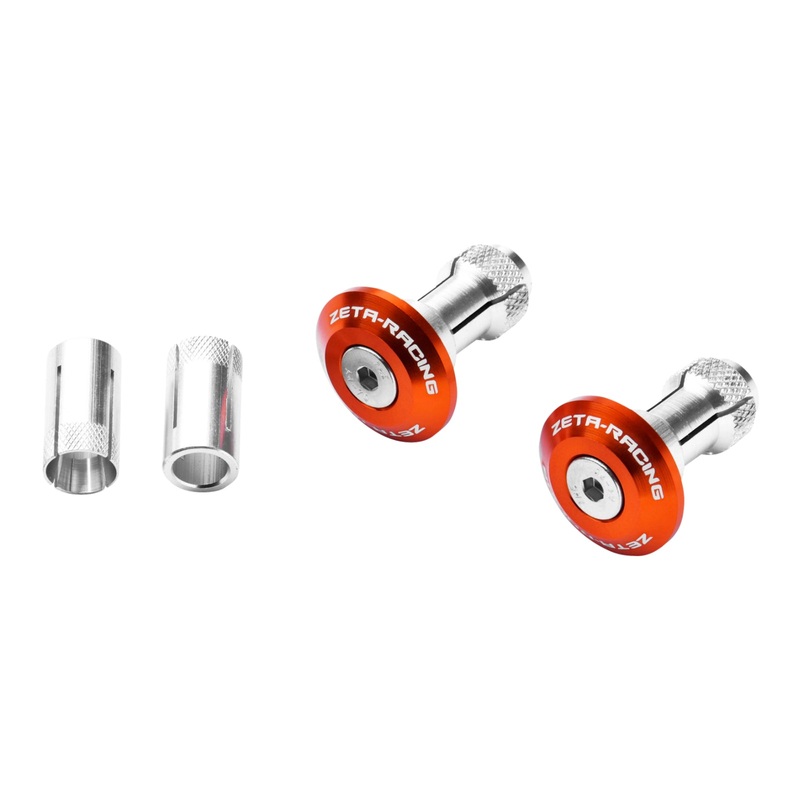Zeta Bar End Plug 29mm 2pcs – Orange
