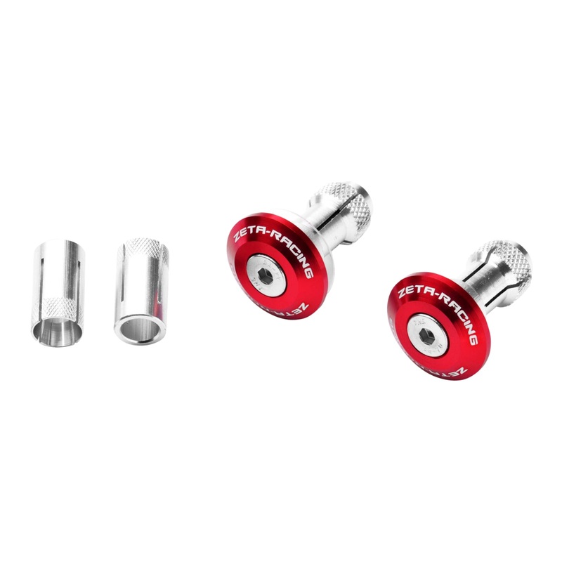 Zeta Bar End Plug 29mm 2pcs – Red