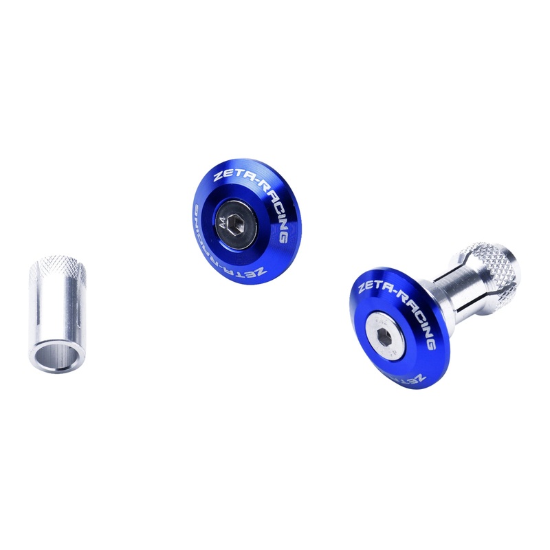 Zeta Bar End Plug Swivel 29mm 2pcs – Blue