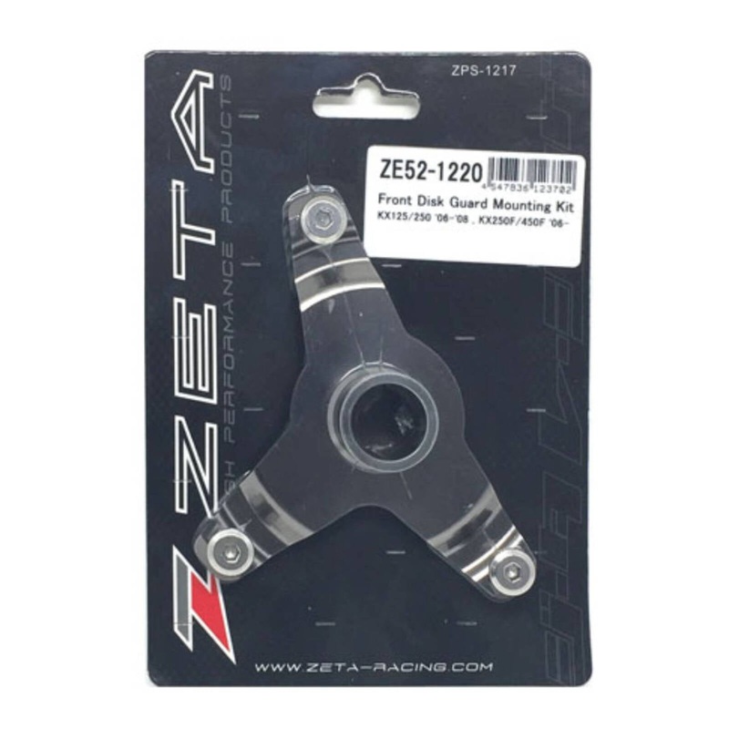 ZETA Disk Guard Mounting Kit Kawasaki KX125/250/250F/450F ’06-’18