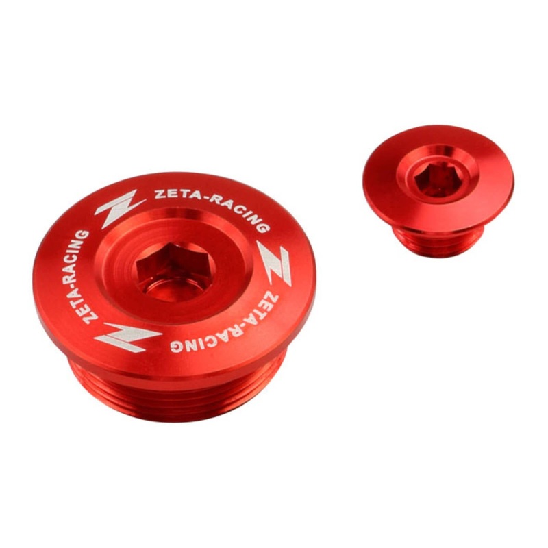 Zeta Engine Plugs Honda CRF250R ’18- – Red