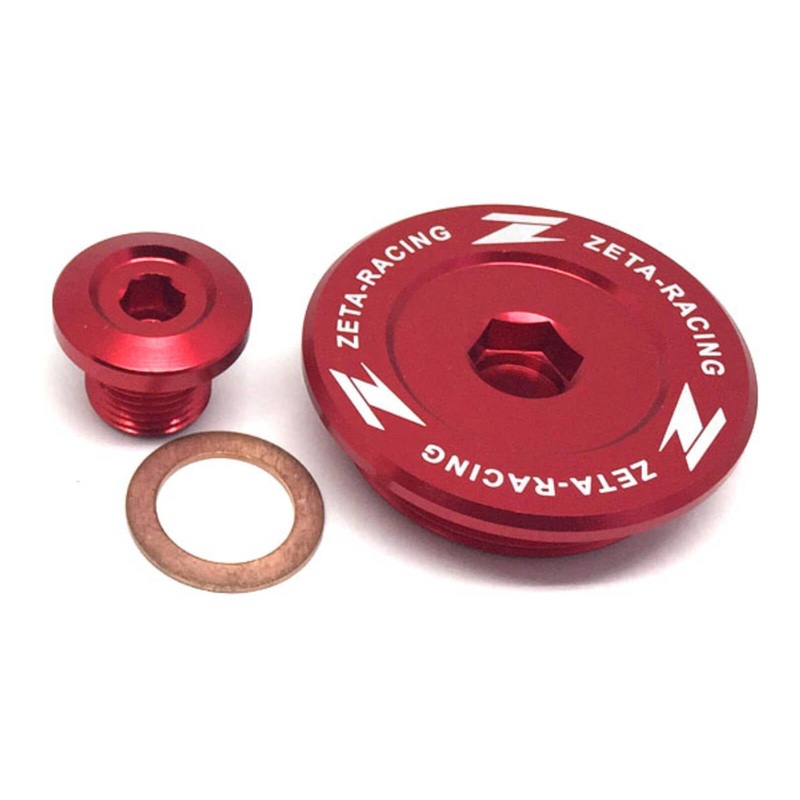 Zeta Engine Plugs Suzuki DRZ400S/SM ’00- – Red