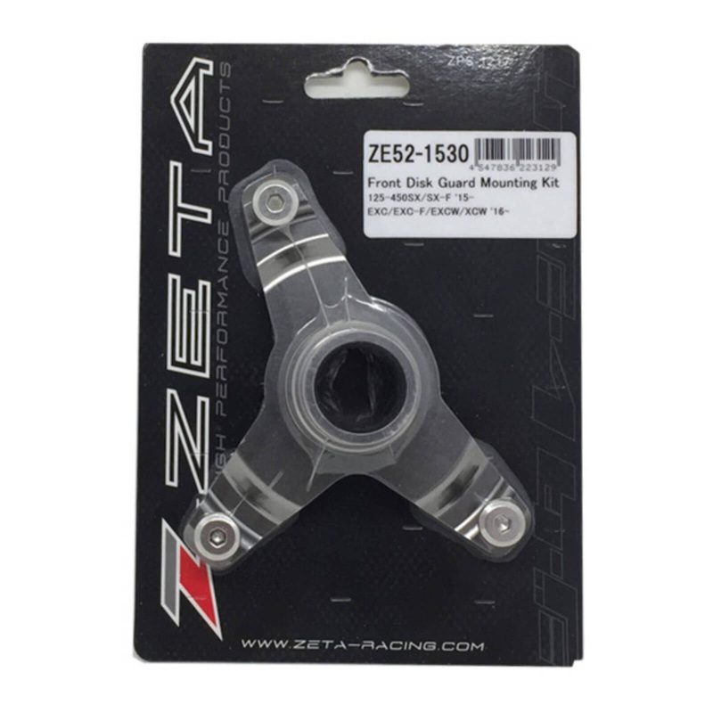 Zeta Front Disc Guard Mounting Kit KTM 125-450SX/SX-F ’15-