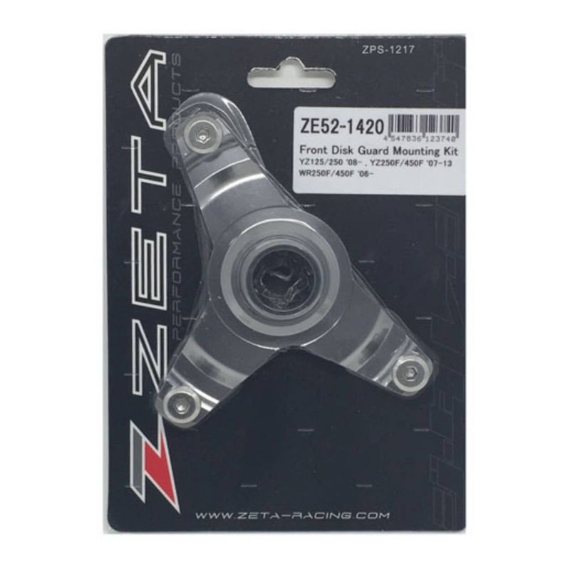 Zeta Front Disc Guard Mounting Kit Yamaha YZ ’08-, YZF ’07-’13, WRF ‘0-