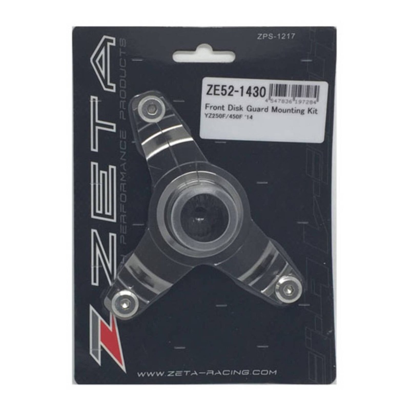 Zeta Front Disc Guard Mounting Kit Yamaha YZF250/450 ’14-, YZ250FX ‘1-