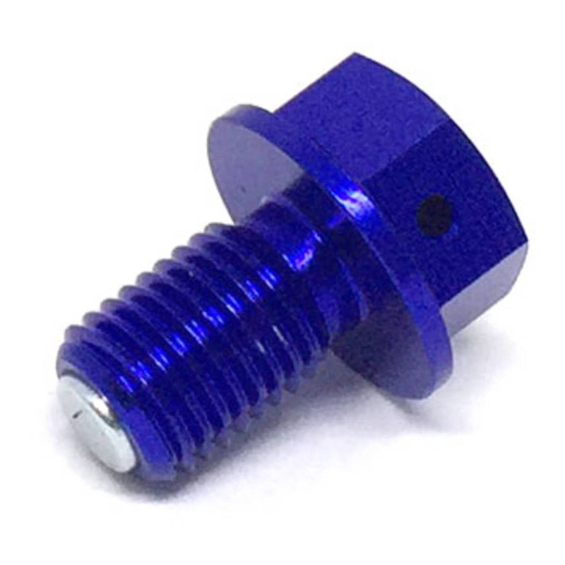 Zeta Magnetic Drain Bolt M10x1.25×15 – Blue