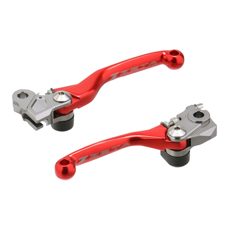 Zeta Pivot Lever Set CP 3FI Honda – Red