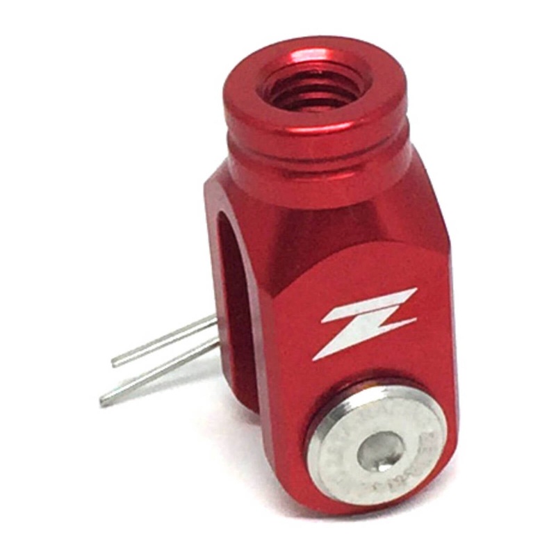Zeta R-Brake Clevis Kawasaki KX, KLX, Suzuki RM, DR-Z400 – Red