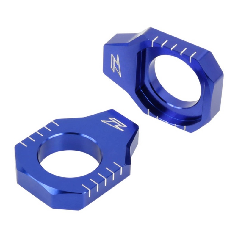 Zeta Rear Axle Block Kawasaki KXF250 ’17-,KXF450 ’16- Blue