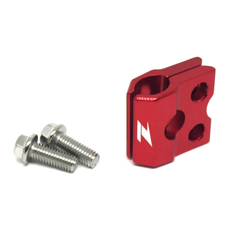 Zeta F-Brake Line Clamp Yamaha YZ/YZF/WRF – Red