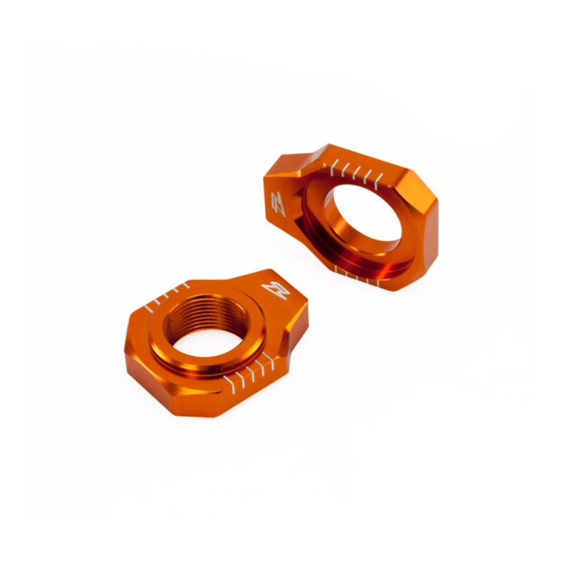 Zeta Rear Axle Block KTM SX/SXF ’13- Orange