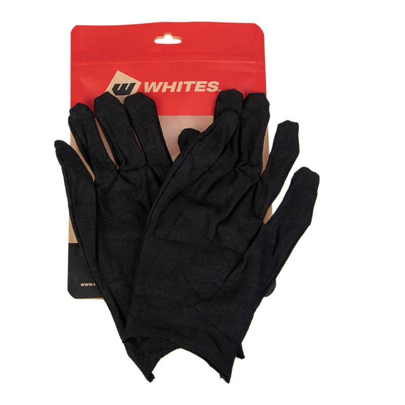 WHITES INNER GLOVES 20G HEAVY – BLK – XL