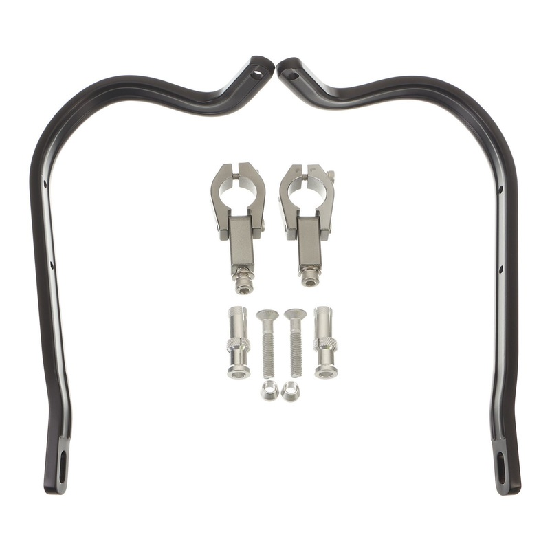 Zeta Armor Bended Hand Guard for 28.6mm Bar – Black