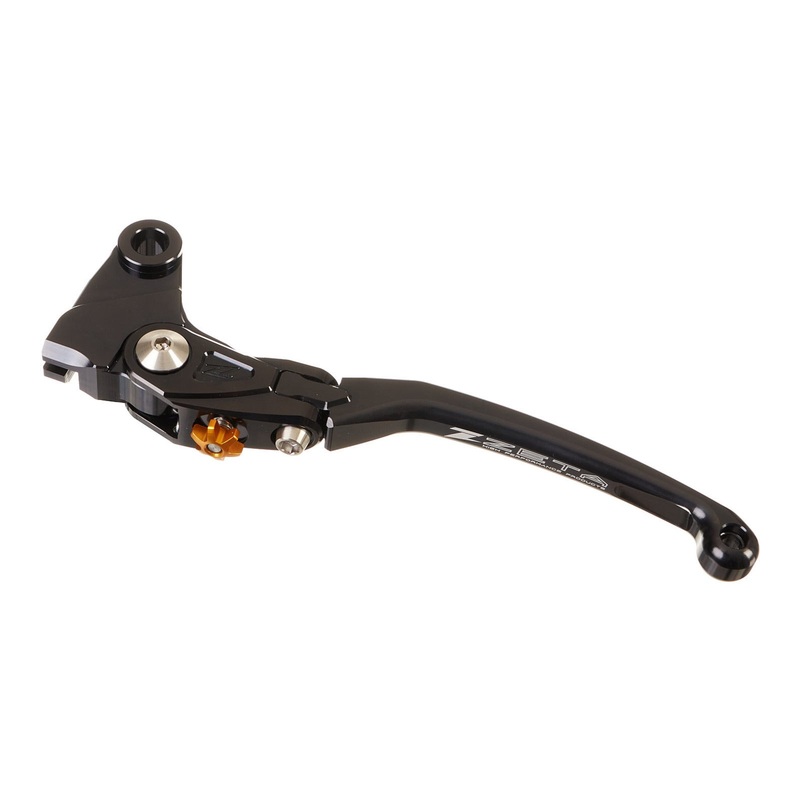 Zeta Pilot C-Lever Black Kawasaki ZX-10R ’04-, Versys 1000 ’12-’14 etc