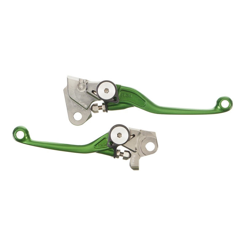 Zeta Pivot Lever Set FP – Kawasaki – Green