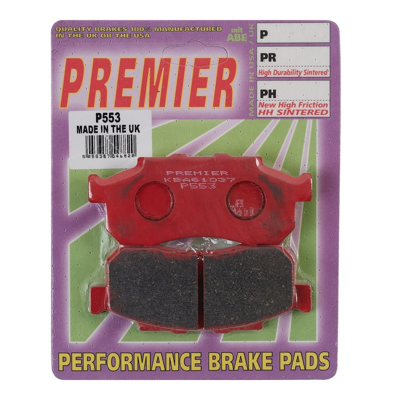 Premier Brake Pads – P Organic Standard