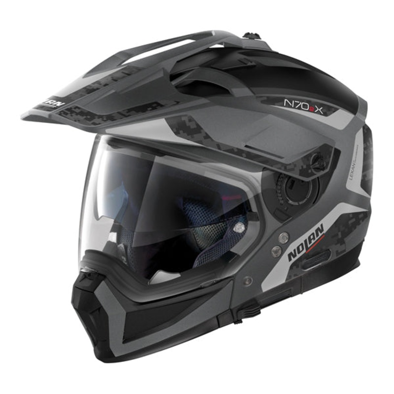 Nolan N70-2 X Adventure Helmet – Flat lava grey