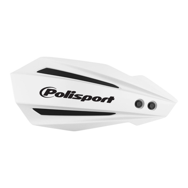 Polisport MX Bullit Handguard White Husqvarna ’22- GasGas 21