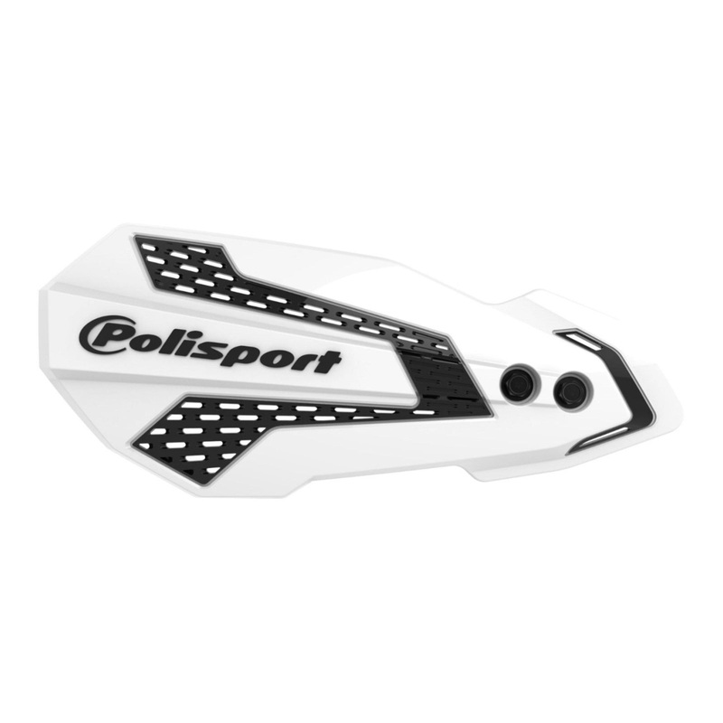 Polisport MX Flow Handguard White/Black Husqvarna ’22- GasGas ’21
