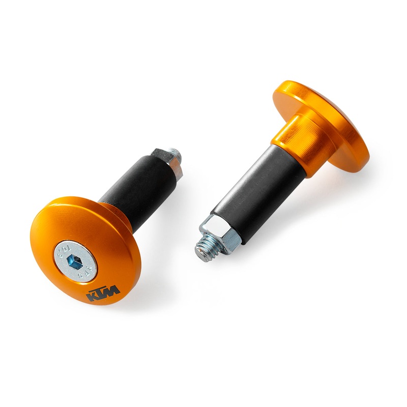 KTM HANDLEBAR ENDS- FITS ALL MODELS (54802005000)
