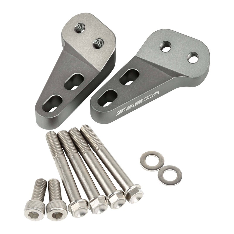Zeta Armor TC-Mount Front – CNC Aluminium – With Bolts