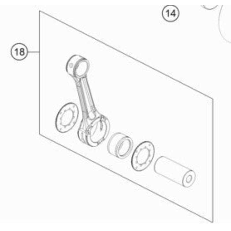CRANKSHAFT REP. KIT 85 2018-2023 (47230018188)