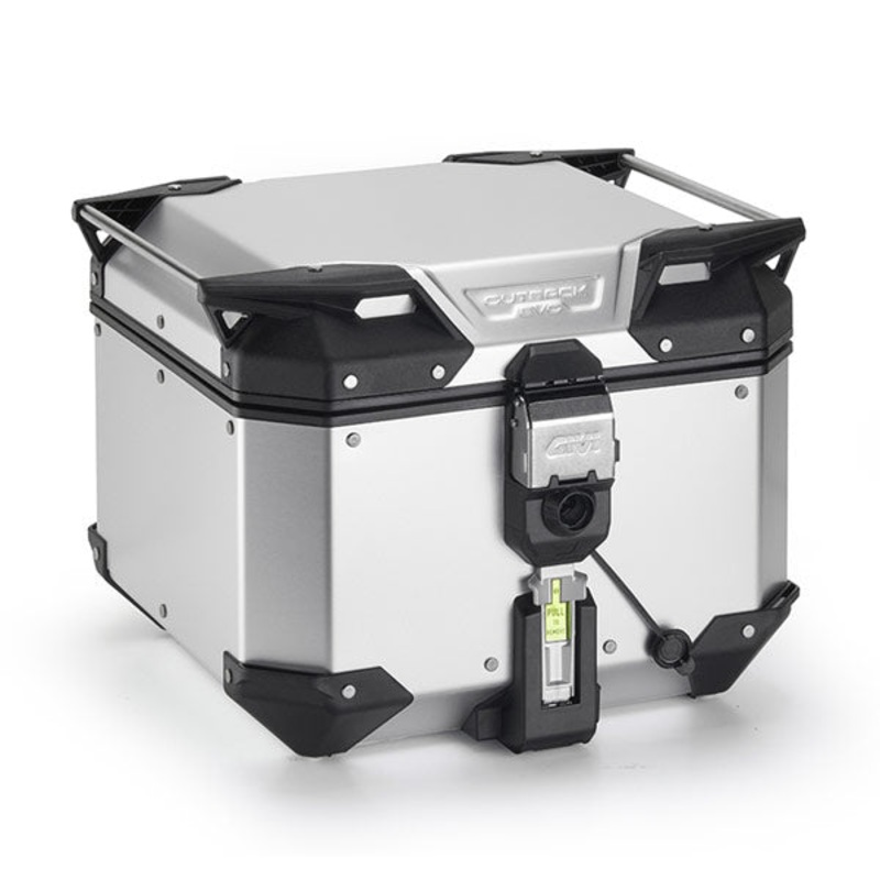 Givi Trekker Outback Evo Smart 42 lt Top Box Anodized