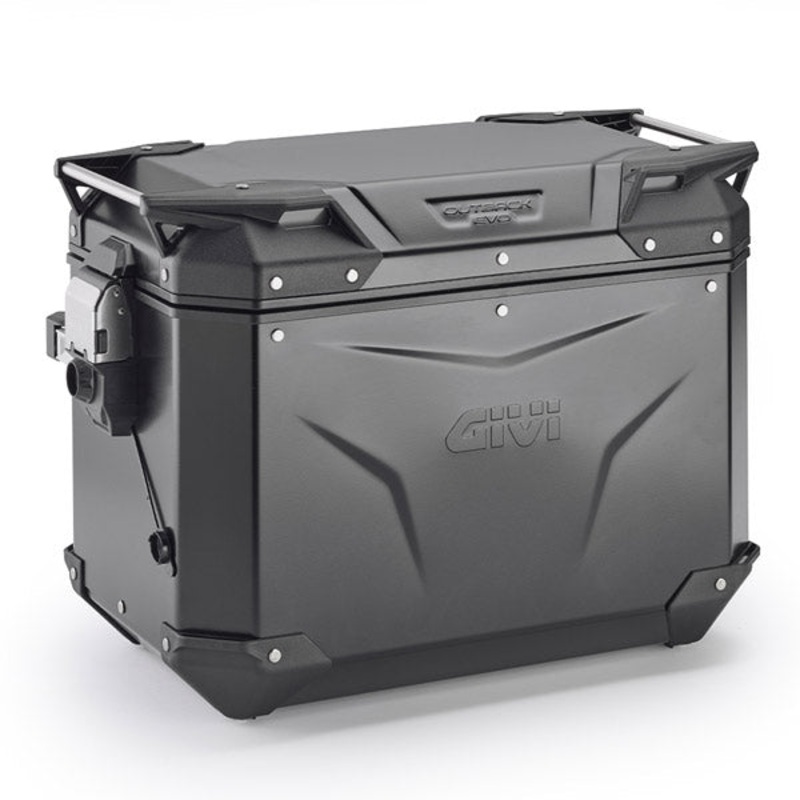 Givi Trekker Outback Evo Smart 48 lt Cam-Side Case Black (single)