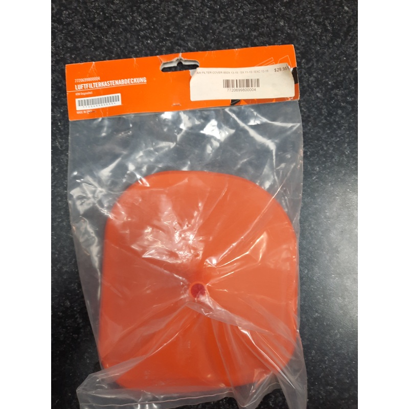 AIR FILTER COVER 85SX 13-15 / 250SX 11-15 / exc 12-15