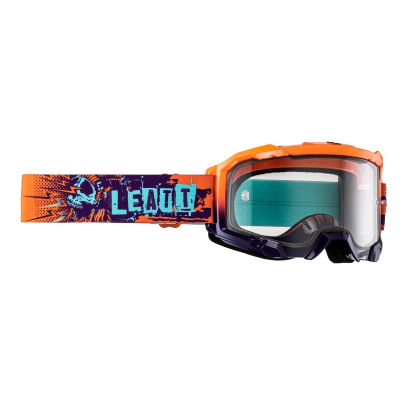 Leatt 4.5 Velocity Goggle – Orange / Clear 83%