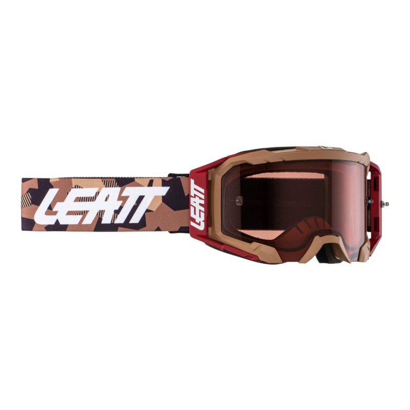 Leatt 5.5 Velocity Goggle – Rubystone / Rose UC 32%