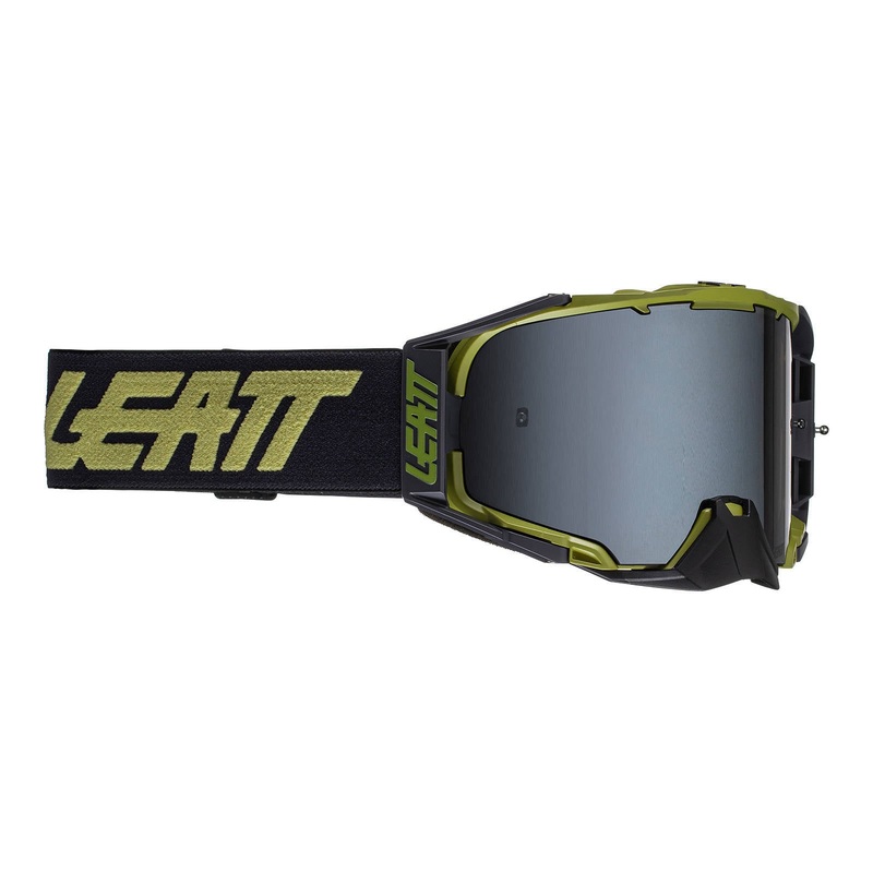 Leatt 6.5 Velocity Goggle – Desert Sand / Lime / Platinum UC 28%