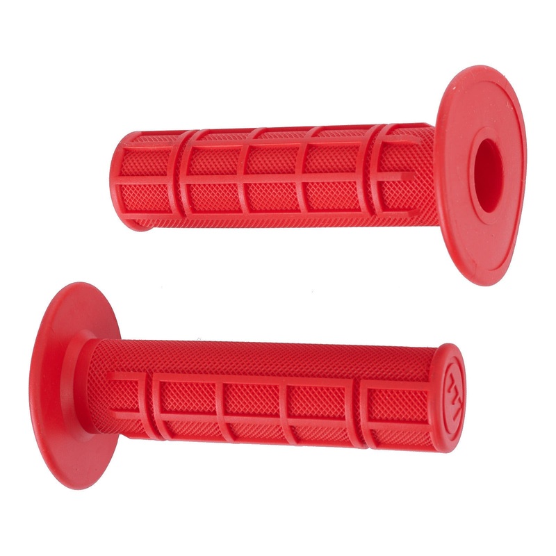 Whites MX Half Waffle Grip – Red