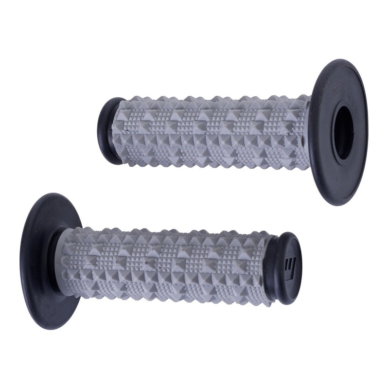Whites MX Large Diamond Grip – Grey / Black