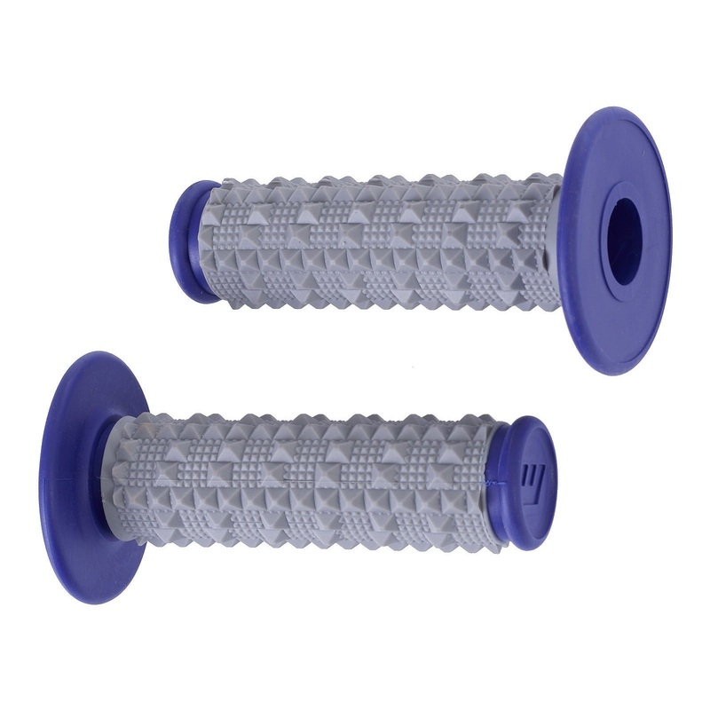 Whites MX Large Diamond Grip – Grey / Blue