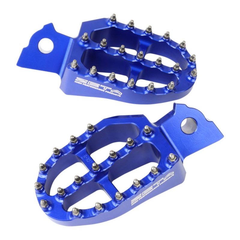 Zeta Aluminium Footpegs YZF250-450 / YZ125-250 – Blue