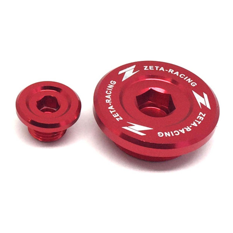 Zeta Engine Plugs RMZ250 ’07-, RMZ450 ’05- – Red