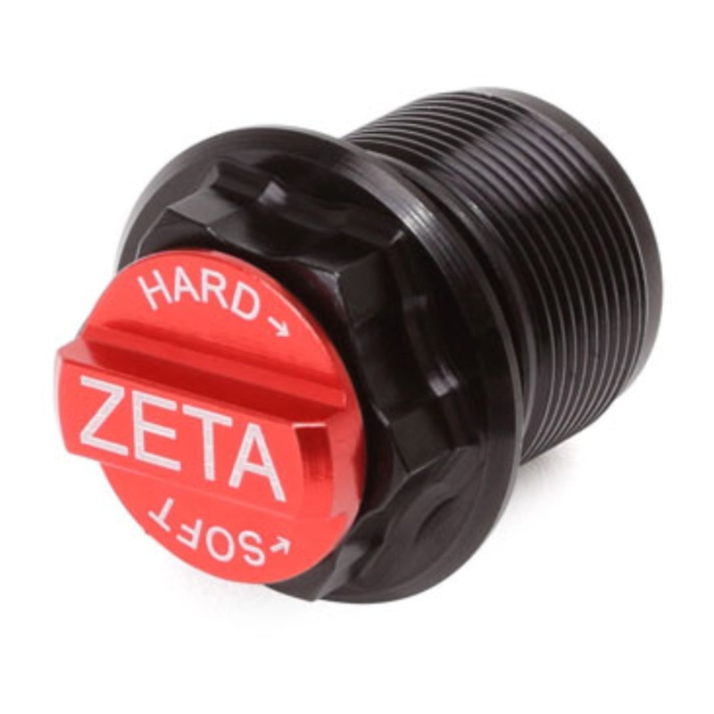 Zeta Front Fork Bottom Adjuster WP AER – Black/Red 1pc