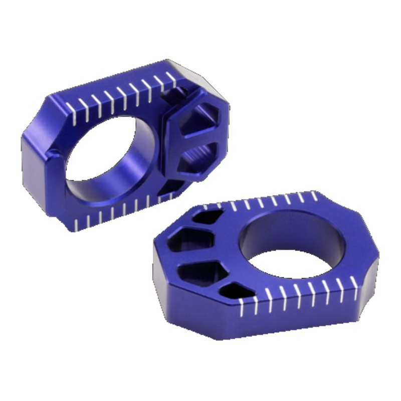 Zeta Rear Axle Block YZ/YZF ’07-08, WR250R/X Blue