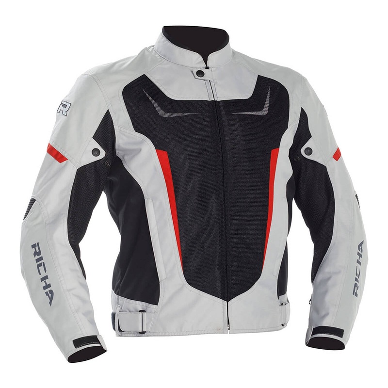 Richa Airstrike 2 Jacket – Grey / Black / Red