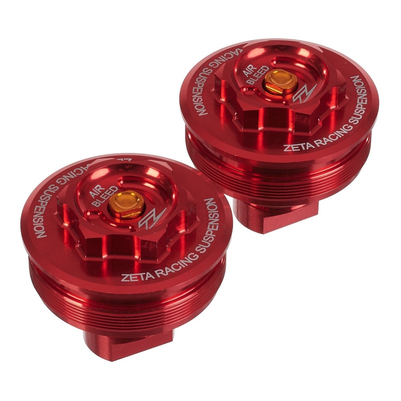 Zeta Front Fork Cap CRF250L/M ’13-, CRF250 Rally ’17- – Red