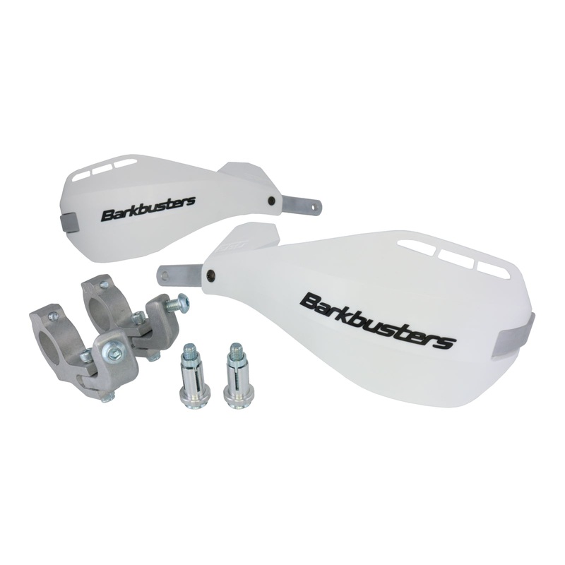 Barkbusters Ego Handguard  with Multi Fit Clamps – White