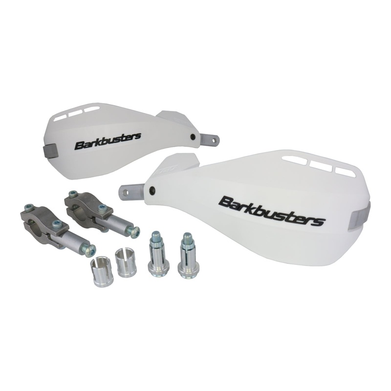 Barkbusters Mini Ego Handguard – 80cc MX – White