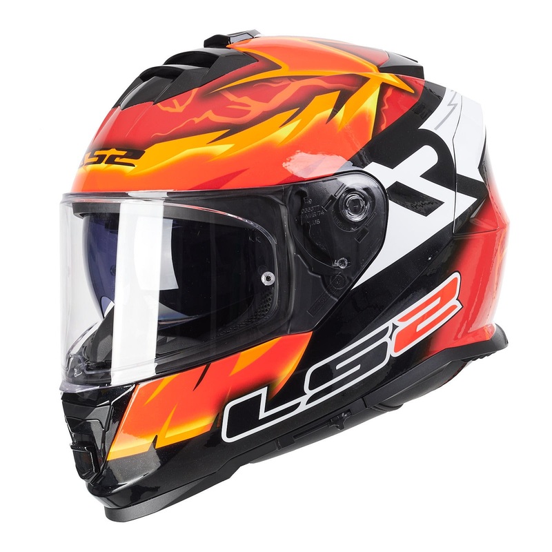 LS2 FF800 Storm Helmets – Rinaldi Replica Orange