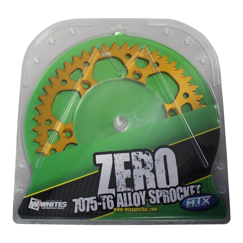 MTX 210 Zero Aluminium Rear Sprocket #520 – Gold