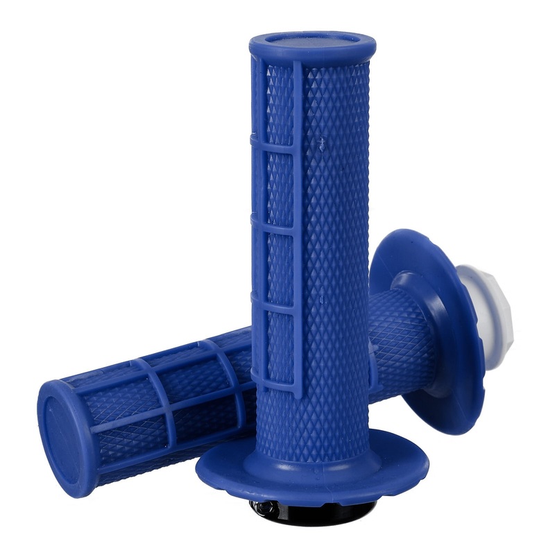 Whites Lock On Grips – Half Waffle – Blue (with 6 Cams)