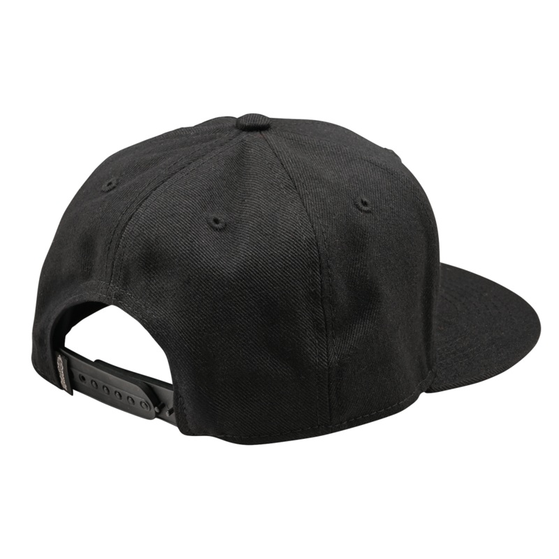FLAT BILL SNAPBACK PEACE BLACK